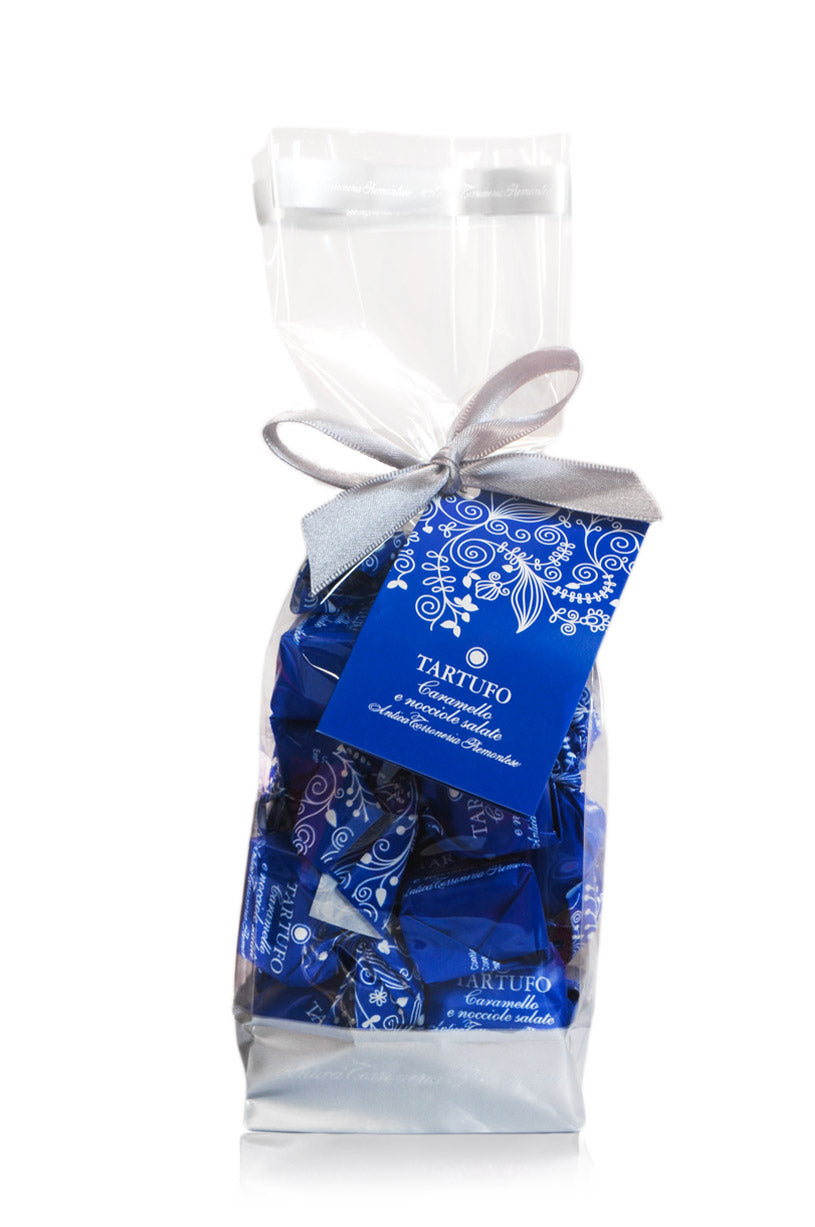 Karamellisierte Trüffelpralinen mit Salz Piemonte