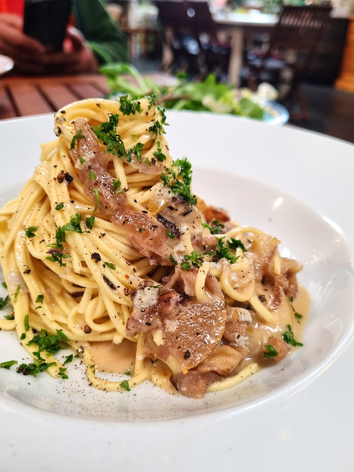 Linguine Gorgonzola Cipolle