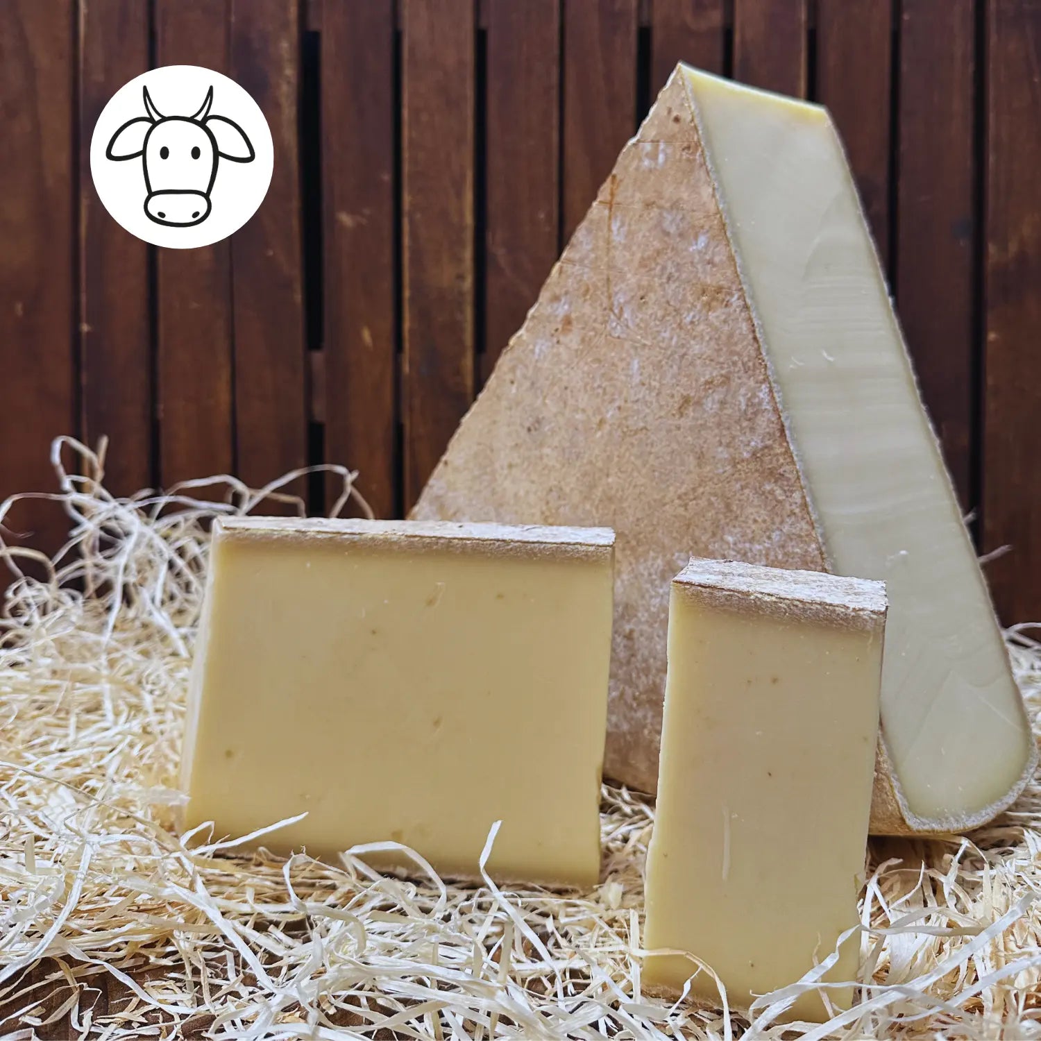 Britto Bergkäse aus dem Aostatal, kräftiger aromatischer Alpkäse.