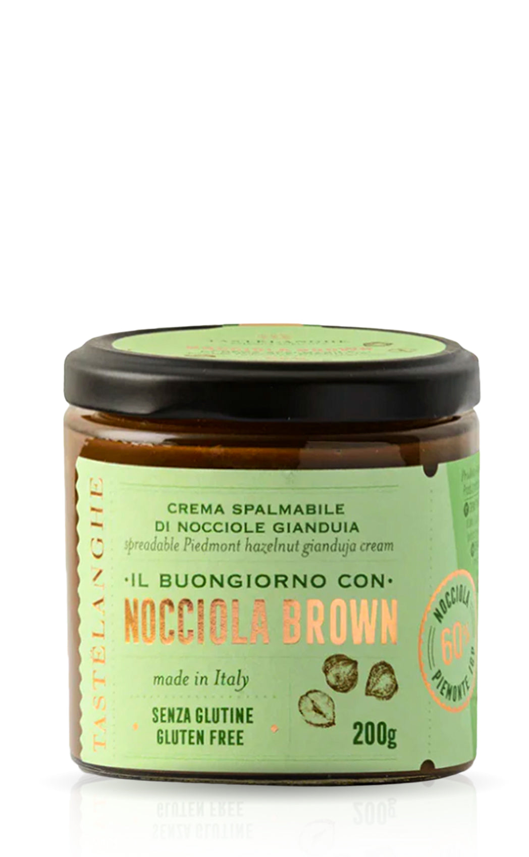 Haselnusscreme Gianduja Nougat aus Italien online kaufen ohne gluten, ohne palmöl