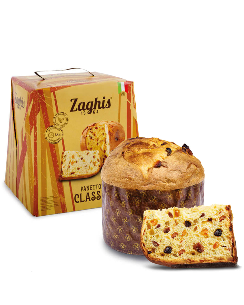 Klassischer Panettone aus Italien online kaufen mit kandierten Früchten