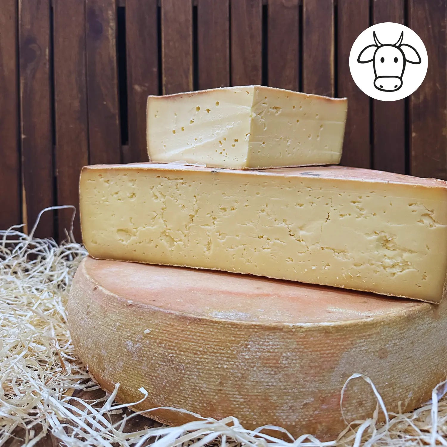 San Pietro Alpkäse, 6 Monate gereift, cremig und fein-würzig.