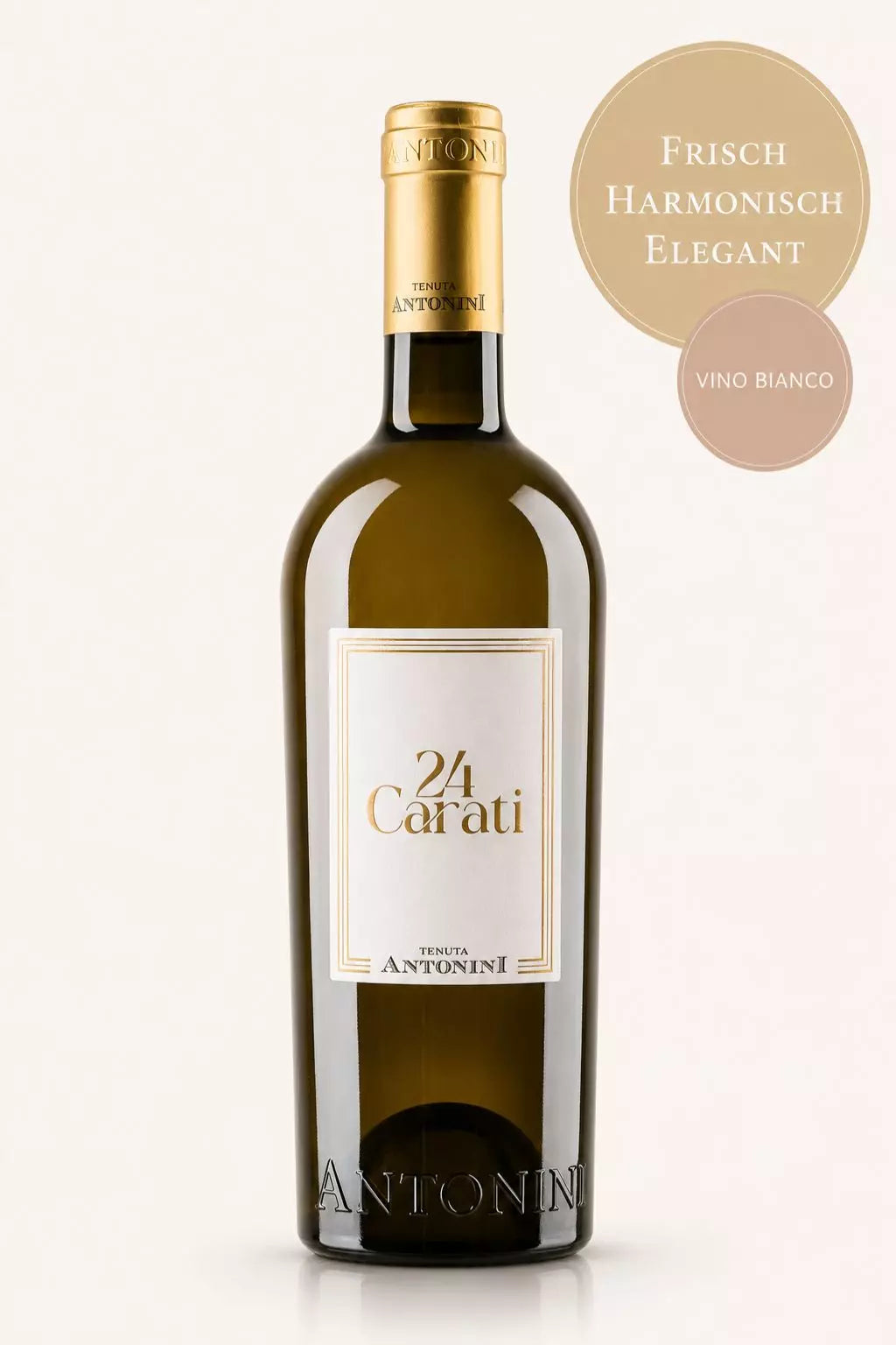 Flasche Tenuta Antonini 24 Carati Vino Bianco d’Italia Weißwein aus Italien