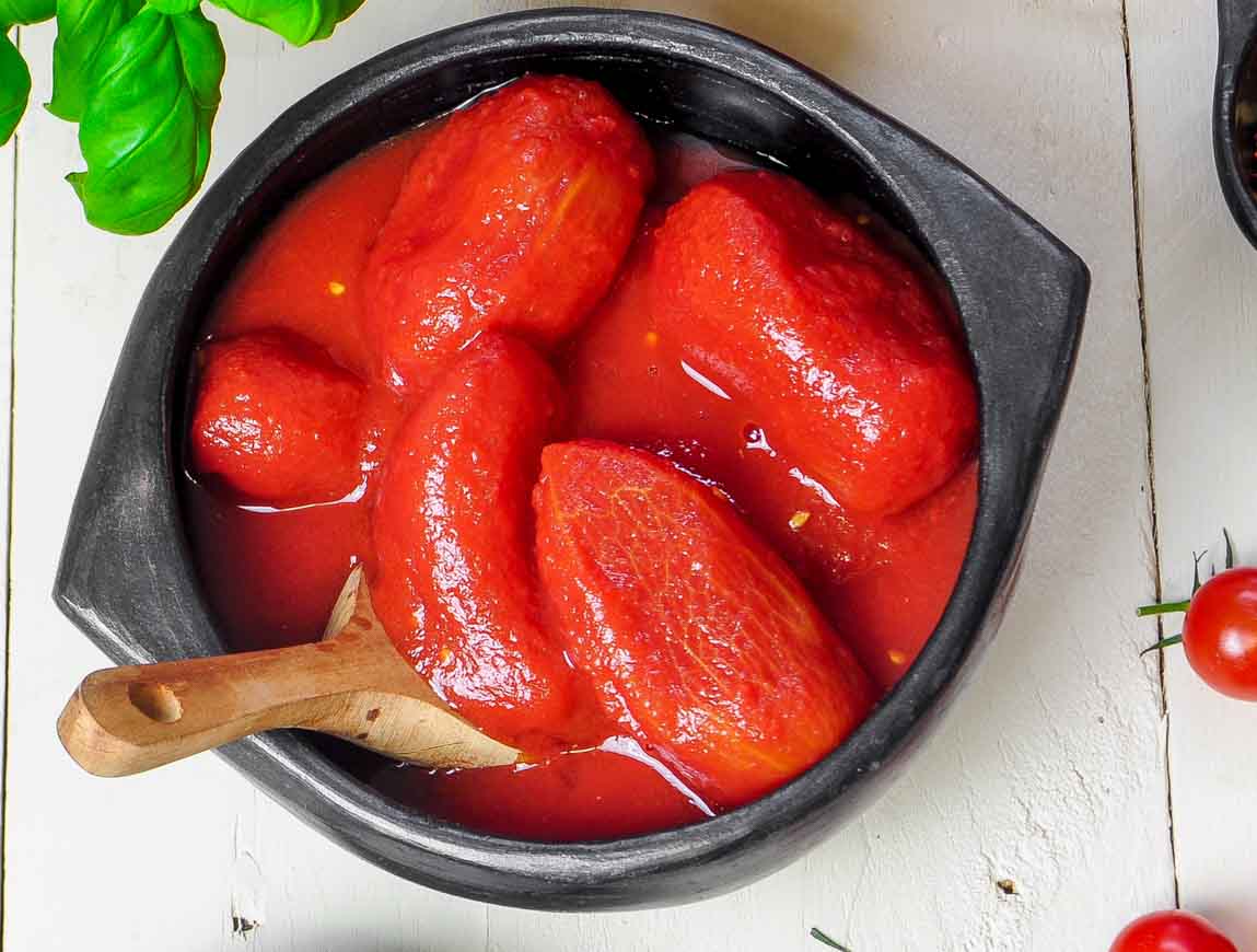 Geschälte Tomaten San Marzano Bio Online bestellen