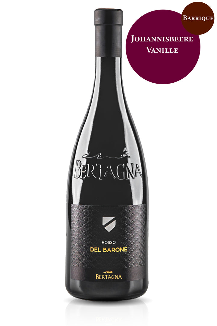 Cantina Bertagna Rosso del Barone IGT - Rotwein aus dem Herzen Norditaliens 0,75l