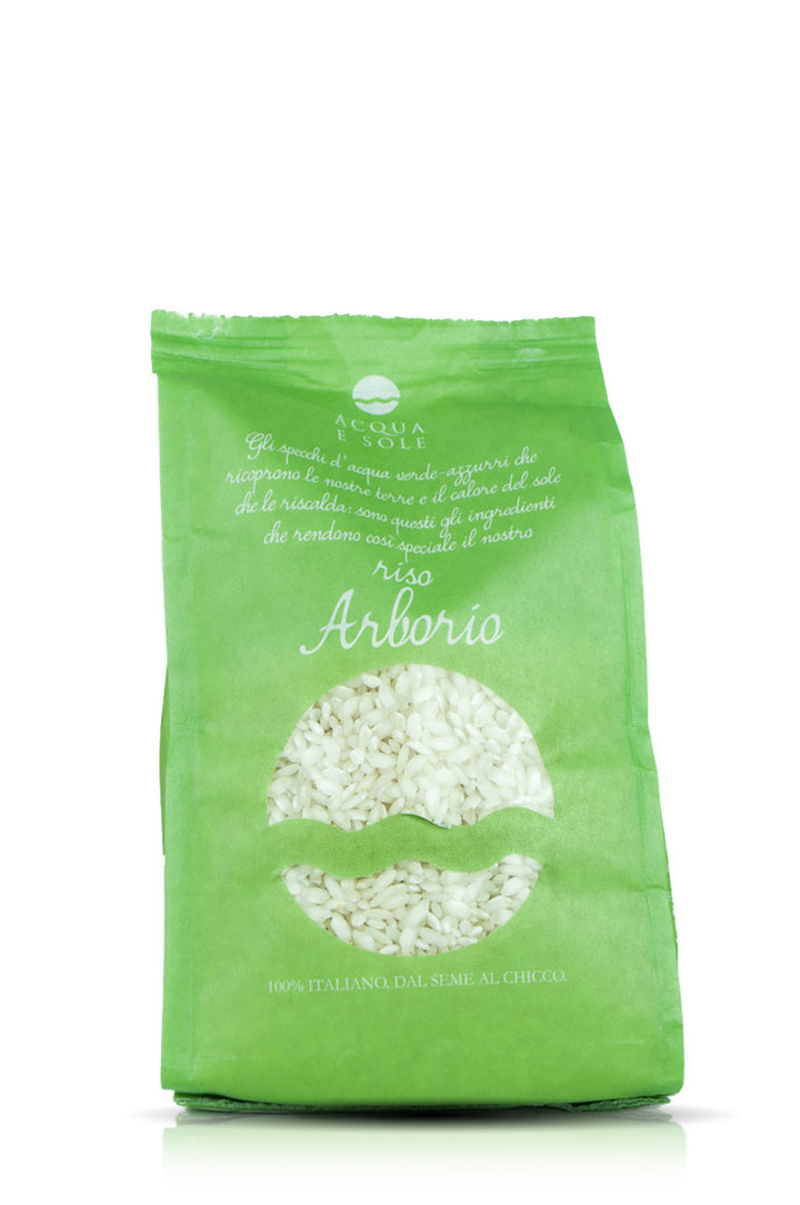 Arborio Risotto Reis aus zertifiziertem Saatgut aus Italien Glutenfrei